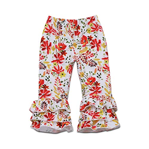 Conjuntos Bebe, ASHOP Ropa de Bebe Otoño/Invierno Ropa Conjuntos,Top Casual de Manga Larga con Volante+1PC Pantalones Florales (café,90) Conjuntos Bebe, ASHOP Ropa de Bebe Otoño/Invierno Ropa Conjuntos,Top Casual de Manga Larga con Volante+1PC Pantalones Florales (café,90)