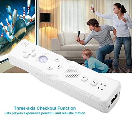 Consola de Juegos Motion para Wii - Consola de Movimiento analógica portátil PC TV Mando a Distancia Joystick Fitness Danza/Experiencia Deportiva Controlador ergonómico Avanzado para batería(Blanco) Consola de Juegos Motion para Wii - Consola de Movimiento analógica portátil PC TV Mando a Distancia Joystick Fitness Danza/Experiencia Deportiva Controlador ergonómico Avanzado para batería(Blanco)