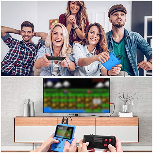 Consola de Juegos Portátil, 500 Juegos Retro Game Consola Juegos Clásica Jugador con 1 Carga USB y Controlador de juego, Soporte Dos Jugadores y conectar TV, Regalo de Cumpleaños para los Niños Padres Consola de Juegos Portátil, 500 Juegos Retro Game Consola Juegos Clásica Jugador con 1 Carga USB y Controlador de juego, Soporte Dos Jugadores y conectar TV, Regalo de Cumpleaños para los Niños Padres