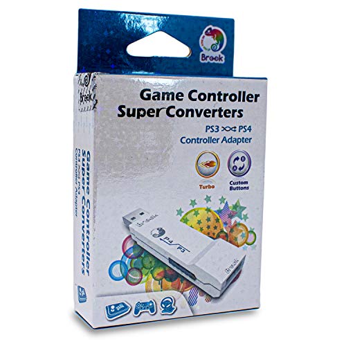 Controlador de juego Brook PS3 a PS4 Super Converter USB P4-WH