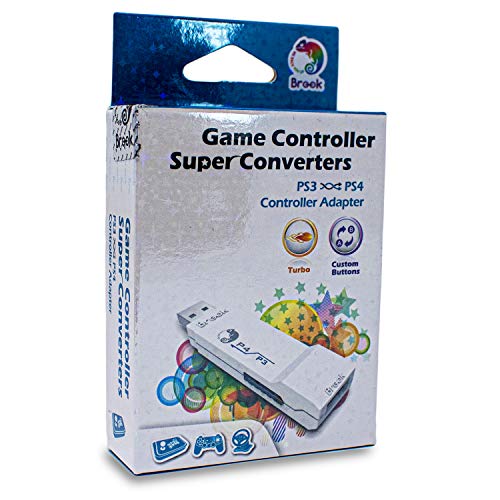 Controlador de juego Brook PS3 a PS4 Super Converter USB P4-WH Controlador de juego Brook PS3 a PS4 Super Converter USB P4-WH