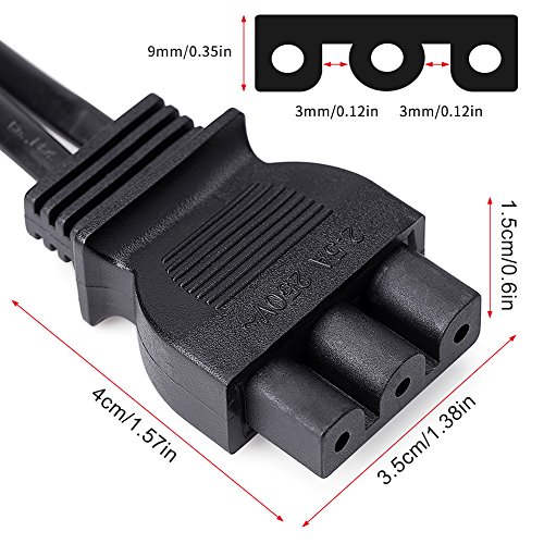 Controlador de pedal de máquina de coser para Singer, pedal de control electrónico con cable, controlador de velocidad variable de pedal de interruptor de pedal de máquina de coser universal