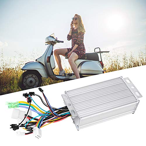 Controlador del Motor+ Panel de Pantalla LCD Resistente al Agua, Controlador del Motor, 500W Bicicleta eléctrica E-Bike Scooter Kit de Controlador sin escobillas(500W36V)