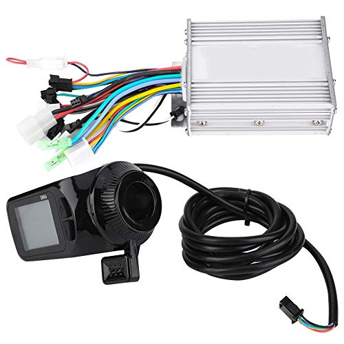 Controlador sin escobillas del Motor con Panel de Pantalla LCD Resistente al Agua, 24V / 36V / 48V / 60V 450W Bicicleta eléctrica E-Bike Scooter Kit de Controlador sin escobillas(450W24V)