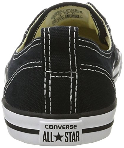 Converse Chuck Taylor All Star Ballet Lace, Zapatillas Mujer, Negro (Schwarz/Weiß Schwarz/Weiß), 36 EU