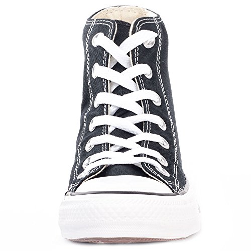 Converse Chuck Taylor All Star Hi Top, Zapatillas Mujer, Negro (Black/White), 38 EU Converse Chuck Taylor All Star Hi Top, Zapatillas Mujer, Negro (Black/White), 38 EU