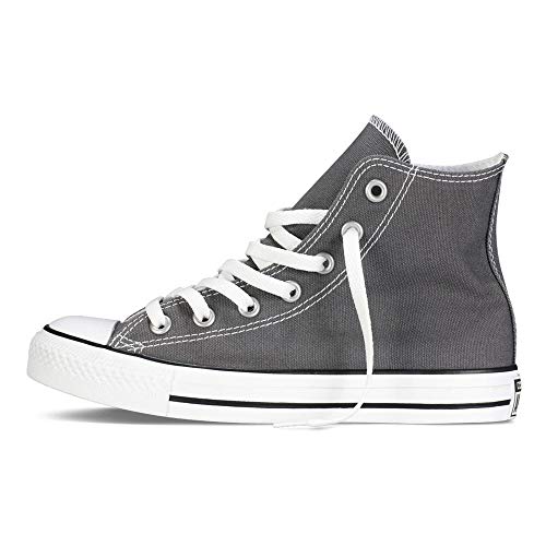 Converse Chuck Taylor All Star High Top, Zapatillas de Pista de Atletismo Mujer, Gris Oscuro, 41 EU