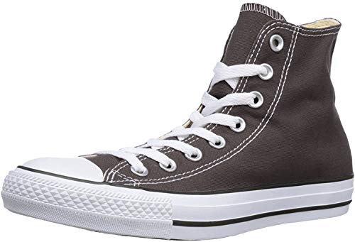 Converse Chuck Taylor All Star High Top, Zapatillas de Pista de Atletismo Mujer, Gris Oscuro, 41 EU Converse Chuck Taylor All Star High Top, Zapatillas de Pista de Atletismo Mujer, Gris Oscuro, 41 EU