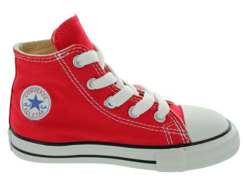 Converse Chuck Taylor All Star High, Zapatillas Unisex niños, Rojo, 24 EU