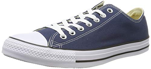 Converse Chuck Taylor All Star Ox, Zapatillas Hombre, Azul (Navy), 38 EU