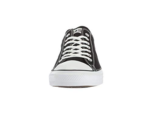 Converse Chuck Taylor All Star Ox, Zapatillas Unisex Adulto, Negro (Black/White), 43 EU