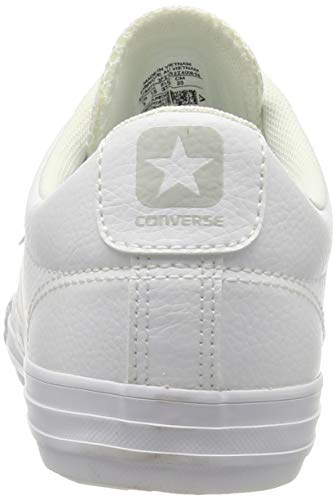 Converse Lifestyle Star Player Ev Ox, Zapatillas Unisex Adulto, Blanco (White/White/White 100), 37 EU Converse Lifestyle Star Player Ev Ox, Zapatillas Unisex Adulto, Blanco (White/White/White 100), 37 EU