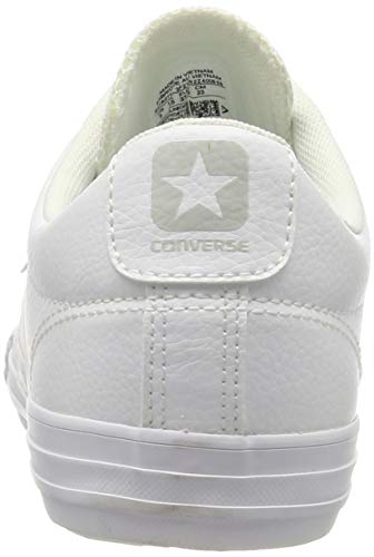 Converse Lifestyle Star Player Ev Ox, Zapatillas Unisex Adulto, Blanco (White/White/White 100), 37 EU