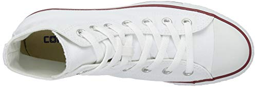 Converse Unisex Chuck Taylor All Star Hi Top Sneaker Optical White 11 B(M) US Women / 9 D(M) US Men