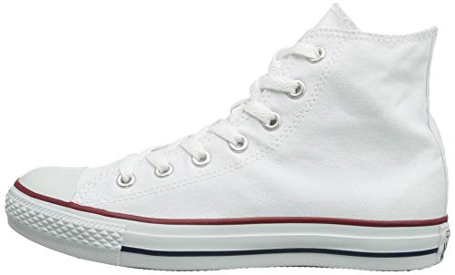 Converse Unisex Chuck Taylor All Star Hi Top Sneaker Optical White 11 B(M) US Women / 9 D(M) US Men Converse Unisex Chuck Taylor All Star Hi Top Sneaker Optical White 11 B(M) US Women / 9 D(M) US Men