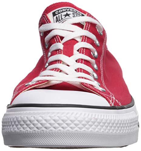 Converse Unisex Chuck Taylor All Star Ox Canvas Sneakers (38 M EU/7.5 B(M) US Women/5.5 D(M) US Men, Red)