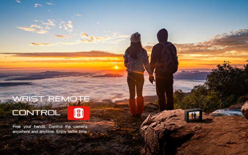 COOAU Cámara Deportiva 4K WiFi 20MP Camara Acción Sumergible Agua de 40M con Control Remoto y Micrófono Externo, Camara Acuática con 2 Baterías de 1200 mAh y Varios Kits para Bicicleta Casco Buceo COOAU Cámara Deportiva 4K WiFi 20MP Camara Acción Sumergible Agua de 40M con Control Remoto y Micrófono Externo, Camara Acuática con 2 Baterías de 1200 mAh y Varios Kits para Bicicleta Casco Buceo
