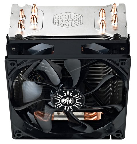 Cooler Master Hyper 212 EVO Sistema Refrigeración de CPU – Alta Prestaciones - 4 Tubos de Calor Contacto Directo Continuo, Ventilador PWM de 120 mm, Negro Cooler Master Hyper 212 EVO Sistema Refrigeración de CPU – Alta Prestaciones - 4 Tubos de Calor Contacto Directo Continuo, Ventilador PWM de 120 mm, Negro