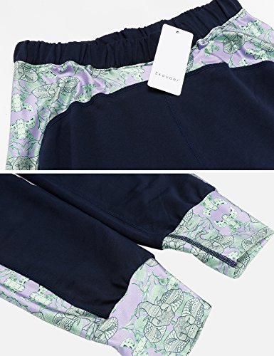 Coorun - Sudadera de manga larga para mujer con capucha y pantalón de deporte, color negro 5139, S Coorun - Sudadera de manga larga para mujer con capucha y pantalón de deporte, color negro 5139, S