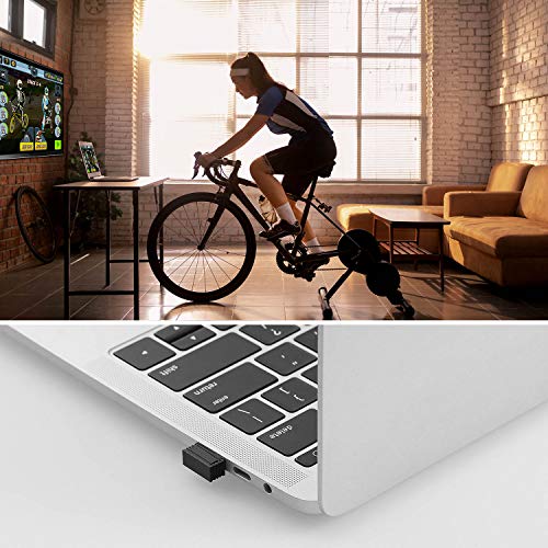 CooSpo Adaptador de USB Zwift Ant+ Dongle Receptor USB 2.0 para Garmin Forerunner 310XT,910XT,60,405,405CX,410,610 CooSpo Adaptador de USB Zwift Ant+ Dongle Receptor USB 2.0 para Garmin Forerunner 310XT,910XT,60,405,405CX,410,610