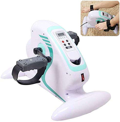 COOYT Aptitud motorizado eléctrico Mini Bici de Ejercicio/Pedal ejercitador de Brazo, Rodilla y Pierna Máquinas de Ejercicios Venta Ambulante Ajustable aparatos de Ejercicios de rehabilitación COOYT Aptitud motorizado eléctrico Mini Bici de Ejercicio/Pedal ejercitador de Brazo, Rodilla y Pierna Máquinas de Ejercicios Venta Ambulante Ajustable aparatos de Ejercicios de rehabilitación