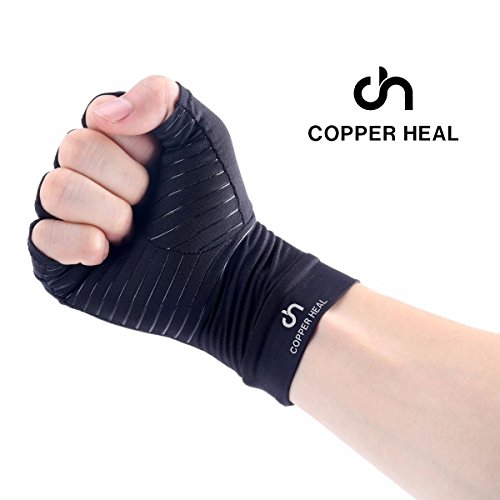 COPPER HEAL - GUANTES de Compresión ARTRITIS Cobre Reumatoide Tunel carpiano COPPER HEAL - GUANTES de Compresión ARTRITIS Cobre Reumatoide Tunel carpiano