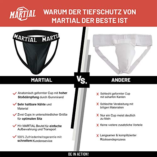 Coquilla Martial con 2 tamaños de Copa para un Ajuste Ideal. ¡Protección de los genitales con una Gran Libertad de Movimiento! Protección inguinal con el Mejor Ajuste y Cintura elástica. Coquilla Martial con 2 tamaños de Copa para un Ajuste Ideal. ¡Protección de los genitales con una Gran Libertad de Movimiento! Protección inguinal con el Mejor Ajuste y Cintura elástica.