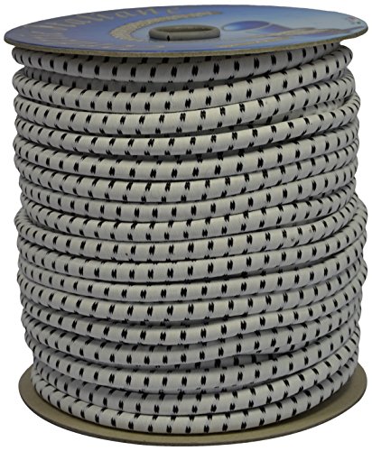 Corderie Italiane 6005087 Treccia Elastica, 8 mm-50 mt, Bianco, blanco Corderie Italiane 6005087 Treccia Elastica, 8 mm-50 mt, Bianco, blanco