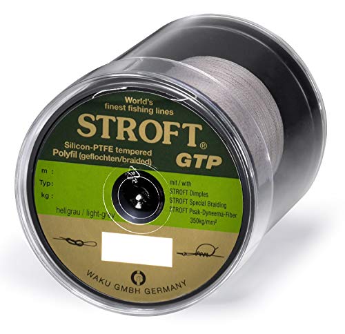 Cordón trenzado STROFT GTP tipo R 500 M de colour gris claro Talla:R8-0,350mm-23kg
