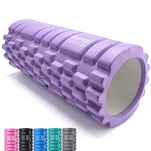 CORE BALANCE Rodillo de Espuma con Rejilla para Masaje. Alivia Dolor Muscular, Ideal para Puntos gatillo miofascial y Tejidos Profundos. Esencial para Masaje Deportivo, Fitness, Pilates, Yoga, fisio CORE BALANCE Rodillo de Espuma con Rejilla para Masaje. Alivia Dolor Muscular, Ideal para Puntos gatillo miofascial y Tejidos Profundos. Esencial para Masaje Deportivo, Fitness, Pilates, Yoga, fisio