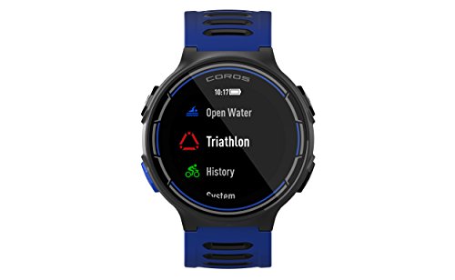 Coros Reloj Deportivo Pace GPS con monitoreo de frecuencia cardíaca basado en la muñeca, Incluye Funciones para Correr, Ciclismo, natación y triatlón y altímetro barométrico, Compatible con Strava.