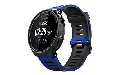 Coros Reloj Deportivo Pace GPS con monitoreo de frecuencia cardíaca basado en la muñeca, Incluye Funciones para Correr, Ciclismo, natación y triatlón y altímetro barométrico, Compatible con Strava.