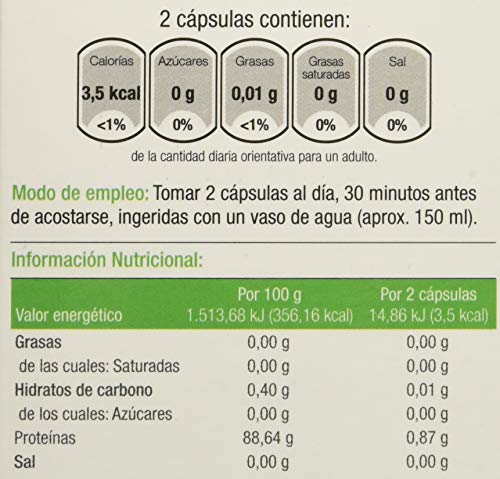 Corpore Diet Complementos Alimenticios de Control de Peso "Dormigras" Acción Noche - 60 Cápsulas