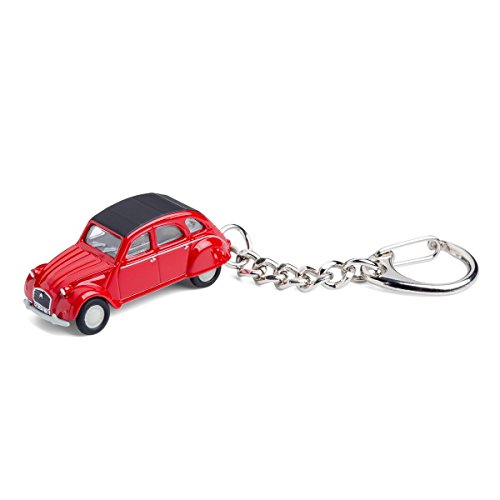 corpus delicti :: Llavero con el Citroën 2CV Rojo - Modelo para Todos los Aficionados a los Coches y a los Coches clásicos