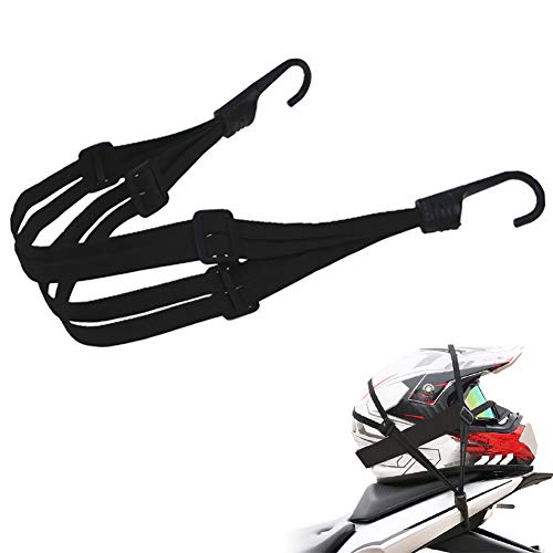 Correa de Casco Cuerda Moto Motocicleta Bicicleta 60cm, Cuerda Correa de Moto Motocicleta Bicicleta, Cuerda de Equipaje, Vendaje Cuerda Red Elástica Casco de Motocicleta Equipaje, Negro Correa de Casco Cuerda Moto Motocicleta Bicicleta 60cm, Cuerda Correa de Moto Motocicleta Bicicleta, Cuerda de Equipaje, Vendaje Cuerda Red Elástica Casco de Motocicleta Equipaje, Negro