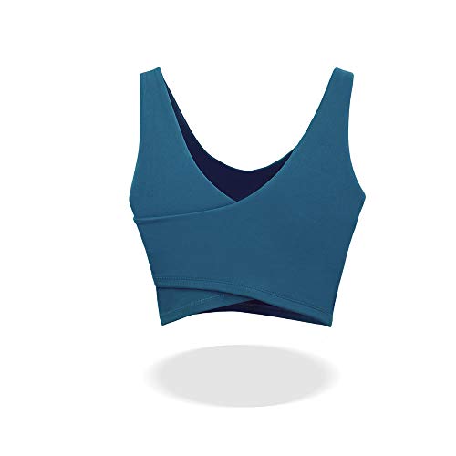 Correa de Hombro Ancha Sujetador de Fitness sin Respaldo Sujetador Deportivo Estilo de Caballero Romano Antiguo Sujetador de Fitness Sujetador de Yoga-Azul_L Correa de Hombro Ancha Sujetador de Fitness sin Respaldo Sujetador Deportivo Estilo de Caballero Romano Antiguo Sujetador de Fitness Sujetador de Yoga-Azul_L