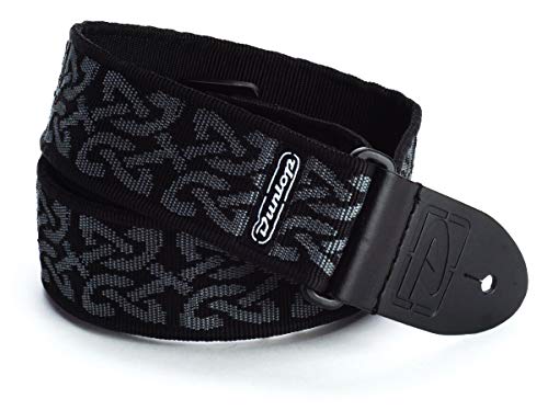 CORREA GUITARRA ELECTRICA - Dunlop (D38 14) Celtic (Gris) (Terminacion en Piel) CORREA GUITARRA ELECTRICA - Dunlop (D38 14) Celtic (Gris) (Terminacion en Piel)