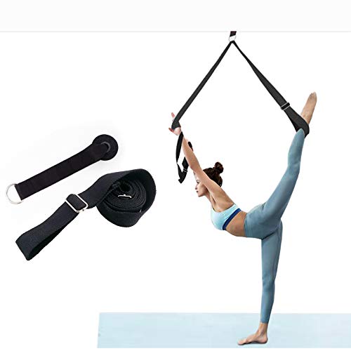 Correa para Yoga, Banda de Resistencia de Piernas, Aplicable para Entrenamientos de Yoga Ballet Gimnasia Correa para Yoga, Banda de Resistencia de Piernas, Aplicable para Entrenamientos de Yoga Ballet Gimnasia
