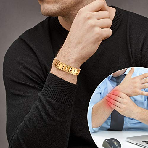 Cosiki Pulsera magnética, Brazalete para Bajar de Peso, Pulsera de Terapia para Hombres, Kit de Pulsera, Pulsera Deportiva, Pulsera magnética para Hombres, para Hombres y Mujeres