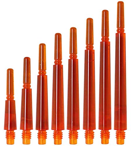 Cosmo Darts Cañas fit Shaft Gear Normal spining Naranja (giratoria) Talla 2