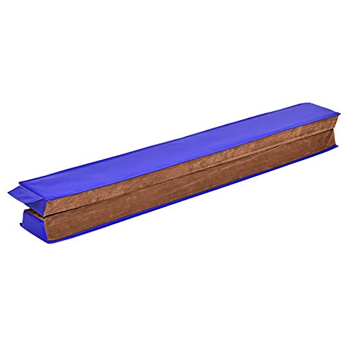 COSTWAY Barra de Equilibrio Plegable Gimnasia Entrenamiento Balance Beam para Fitness Ejercicio