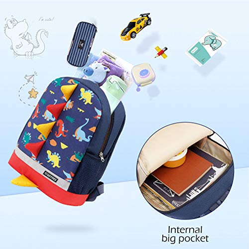 Cosyres Dinosaurios Mochila para Niños Infantil Guarderia Mochila Escolar (Azul Oscuro) Cosyres Dinosaurios Mochila para Niños Infantil Guarderia Mochila Escolar (Azul Oscuro)