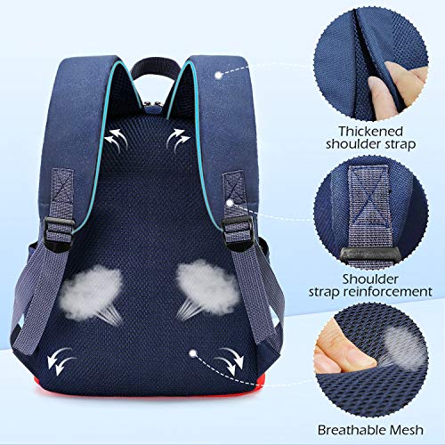 Cosyres Dinosaurios Mochila para Niños Infantil Guarderia Mochila Escolar (Azul Oscuro) Cosyres Dinosaurios Mochila para Niños Infantil Guarderia Mochila Escolar (Azul Oscuro)