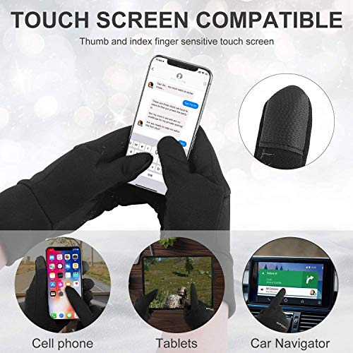 COTOP Guantes de Invierno cálidos a Prueba de Viento Guantes de Pantalla táctil para Clima frío con diseño Antideslizante para Ciclismo al Aire Libre, Caza, Escalada COTOP Guantes de Invierno cálidos a Prueba de Viento Guantes de Pantalla táctil para Clima frío con diseño Antideslizante para Ciclismo al Aire Libre, Caza, Escalada