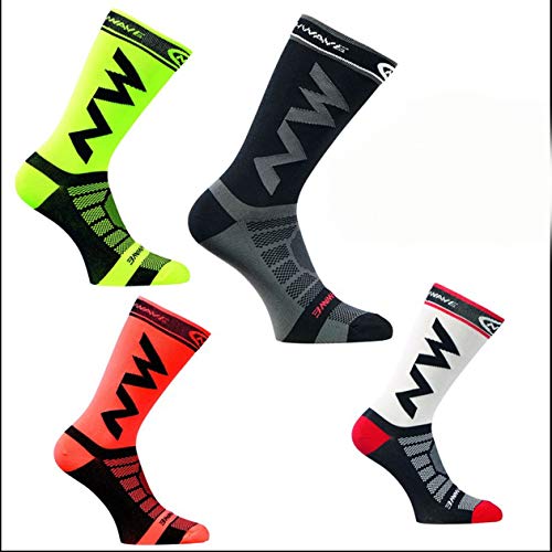 cottonlilac Largos de compresión Transpirables para Hombres Adultos Calcetines cálidos de fútbol Baloncesto Deportes Antideslizantes Ciclismo Escalada Calcetines para Correr - Negro cottonlilac Largos de compresión Transpirables para Hombres Adultos Calcetines cálidos de fútbol Baloncesto Deportes Antideslizantes Ciclismo Escalada Calcetines para Correr - Negro