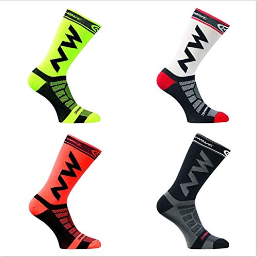 cottonlilac Largos de compresión Transpirables para Hombres Adultos Calcetines cálidos de fútbol Baloncesto Deportes Antideslizantes Ciclismo Escalada Calcetines para Correr - Negro cottonlilac Largos de compresión Transpirables para Hombres Adultos Calcetines cálidos de fútbol Baloncesto Deportes Antideslizantes Ciclismo Escalada Calcetines para Correr - Negro
