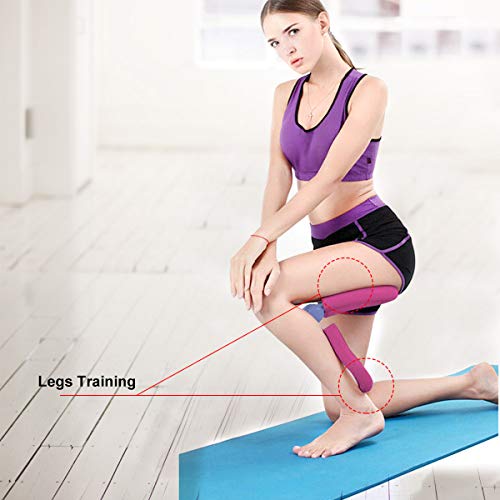 COVVY Thigh Master - Tóner de Muslo para ejercitar Muslos, piernas, Brazos, Pecho, Culturismo, pérdida de Peso, Equipo de Entrenamiento para el Gimnasio en casa (Rosado)