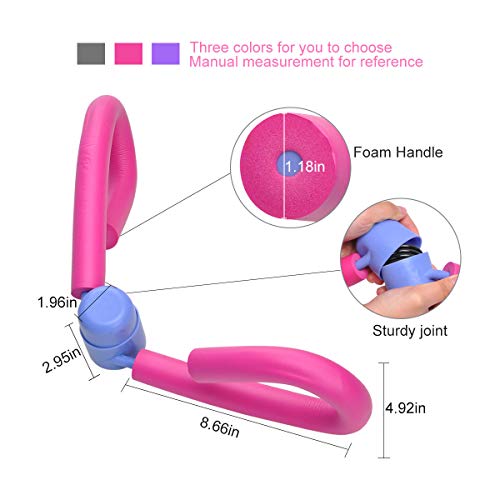COVVY Thigh Master - Tóner de Muslo para ejercitar Muslos, piernas, Brazos, Pecho, Culturismo, pérdida de Peso, Equipo de Entrenamiento para el Gimnasio en casa (Rosado) COVVY Thigh Master - Tóner de Muslo para ejercitar Muslos, piernas, Brazos, Pecho, Culturismo, pérdida de Peso, Equipo de Entrenamiento para el Gimnasio en casa (Rosado)