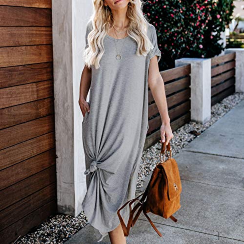 COZOCO Vestido Largo para Damas Fiesta de Noche Ropa de Algodón Informal Vestido Sexy y Elegante sin Mangas de Verano y con Eslinga de Color Sólido COZOCO Vestido Largo para Damas Fiesta de Noche Ropa de Algodón Informal Vestido Sexy y Elegante sin Mangas de Verano y con Eslinga de Color Sólido