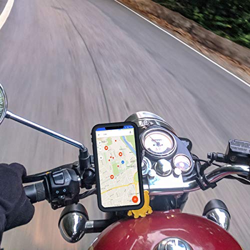 Cozycase Soporte Movil Bici para iPhone 11 con Funda estanca, Teléfono Aluminio Manillar de Bicicleta de Montaje Cozycase Soporte Movil Bici para iPhone 11 con Funda estanca, Teléfono Aluminio Manillar de Bicicleta de Montaje